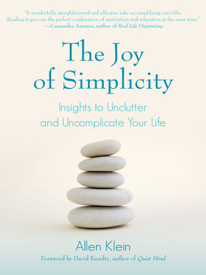 cover image of The Joy of Simplicity